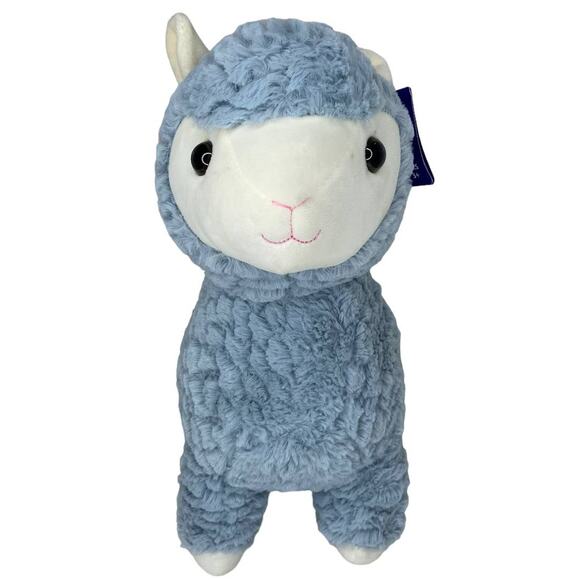Kellytoy Original Llama Alpaca Blue Stuffed Animal Plush New With Tags 17" - Picture 1 of 9